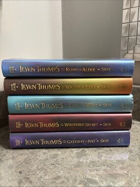 Leven Thumps Complete 5-Book Hardcover Series by Obert Skye